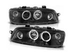 Angel Eyes koplamp units Black geschikt voor Fiat Punto 2, Auto-onderdelen, Verzenden, Nieuw, Fiat