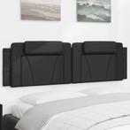 vidaXL Hoofdbordkussen 180 cm kunstleer zwart, Huis en Inrichting, Slaapkamer | Bedden, Verzenden, Nieuw