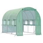 TRUUSK Tunnel Foliekas 2,95x2x2m - Begraafbaar - 6 Ramen - U, Verzenden, Nieuw