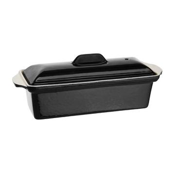 Paté/terrine vorm gietijzer zwart 1,3L | 310x100x90(h)mm, Verzenden