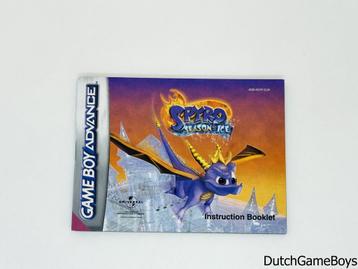 Gameboy Advance / GBA - Spyro - Season Of Ice - EUR - Manual, Verzenden