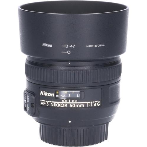 Tweedehands Nikon AF-S 50mm f/1.4G CM2982, Audio, Tv en Foto, Foto | Lenzen en Objectieven, Overige typen, Gebruikt, Ophalen of Verzenden