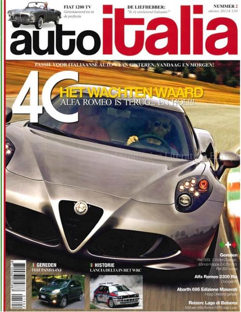 2013 AUTO ITALIA MAGAZINE 02 NEDERLANDS, Livres, Autos | Brochures & Magazines