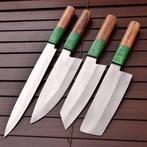 Keukenmes - Chefs knife - Pakkawood en hout, Hoogwaardig, Antiek en Kunst