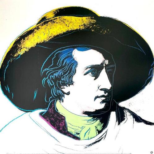 Andy Warhol (after) - Goethe - Jaren 1990, Antiquités & Art, Art | Objets design