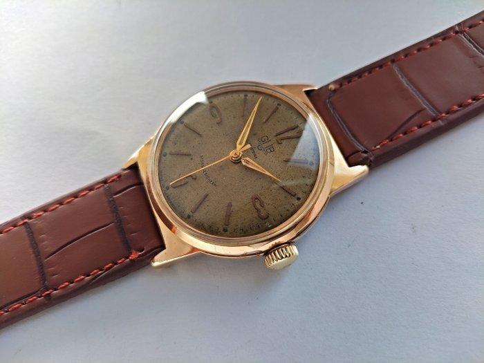 GUB Glashütte - mens gold plated - Zonder Minimumprijs -, Handtassen en Accessoires, Horloges | Heren