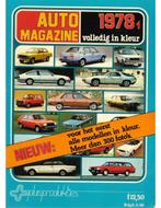 1978 AUTO MAGAZINE DUTCH, Boeken, Auto's | Folders en Tijdschriften, Nieuw, Ophalen of Verzenden