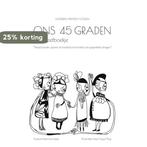 Ons 45 graden doorgeefboekje 9789464076509 Kobe Lecompte, Boeken, Verzenden, Gelezen, Kobe Lecompte