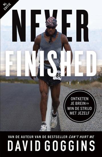 Never finished (9789043932677, David Goggins) disponible aux enchères