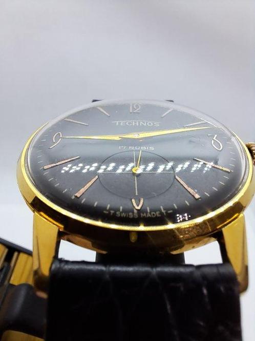 Technos - Jumbo 17 Rubis - Cal. AS/ST 1130 - Zonder, Handtassen en Accessoires, Horloges | Heren