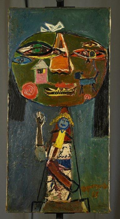 Zbiegniew Stanley Kupczynski (1928-2024) - Lenfant, Antiek en Kunst, Kunst | Schilderijen | Klassiek