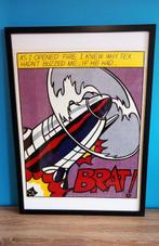 Lichtenstein - 3 ingelijste posters - 1983, Antiek en Kunst