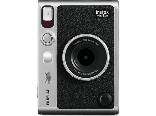 Fujifilm -  Instax Mini Evo Usb-c  - Zwart, Audio, Tv en Foto, Fotocamera's Analoog, Polaroid, Nieuw, Fuji, Verzenden