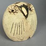 Ewa Budzowska - sculptuur, No reserve- the OWL- with 24carat