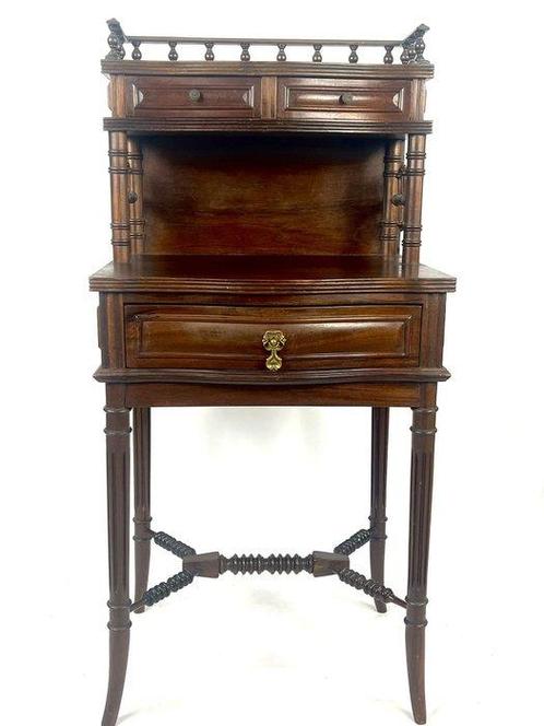 Vitrine - Hout - Bureau, Antiek en Kunst, Antiek | Overige Antiek