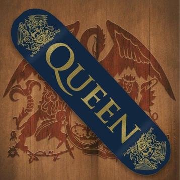 Freddie Mercury, Queen, Queen Gold Crest - Board Deck - beschikbaar voor biedingen