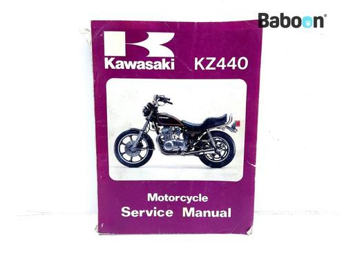 Boek Kawasaki LTD 440 A1 1980 (LTD440 KZ440A, Motoren, Onderdelen | Kawasaki, Gebruikt, Verzenden