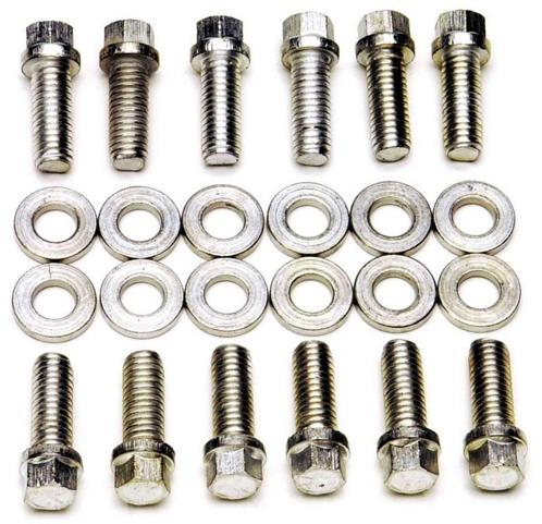Plated Intake Bolt Kit, Chevrolet Small Block 55-86, Auto-onderdelen, Overige Auto-onderdelen, Nieuw, Ophalen of Verzenden