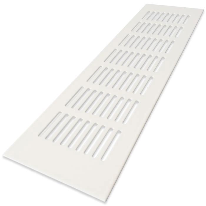 Ventilatiestrip aluminium LxH 300 x 80mm (G61-3008W), Doe-het-zelf en Bouw, Ventilatie en Afzuiging, Nieuw, Verzenden