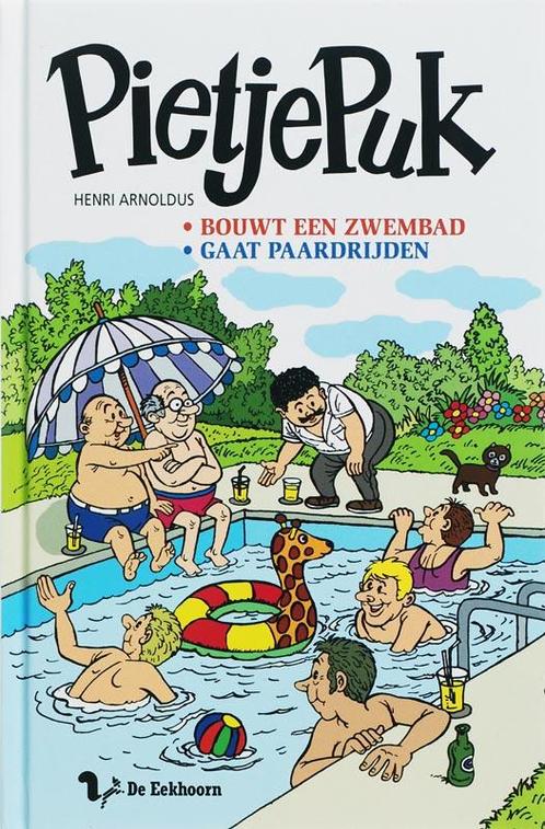 Pietje Puk Bouwt een zwembad/ gaat paardrijden / Pietje Puk, Boeken, Kinderboeken | Jeugd | onder 10 jaar, Gelezen, Verzenden
