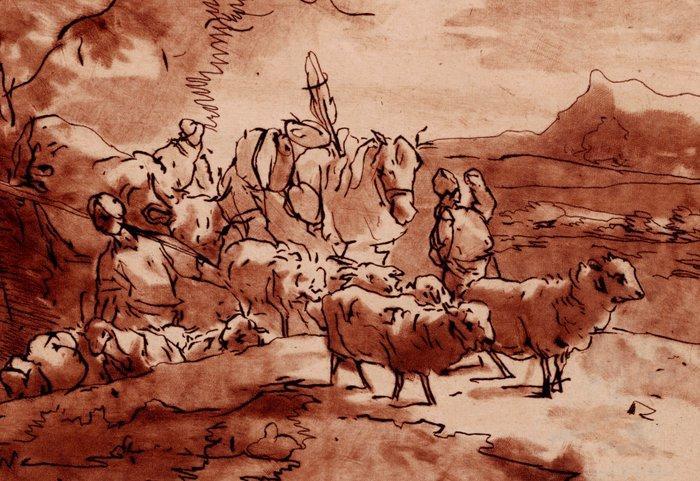 Jacob van de Velde (1744-1780) - Simon van der Does -, Antiek en Kunst, Antiek | Overige Antiek