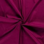 Canvas katoen paars rood - Katoenen stof 15m op rol