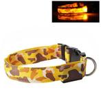 LED Halsband Camo GEEL, Nieuw, Verzenden