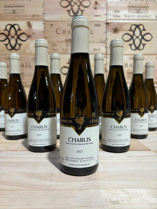 2022 Domaine de l’Erable. - Chablis - 12 Halve flessen, Verzamelen, Wijnen