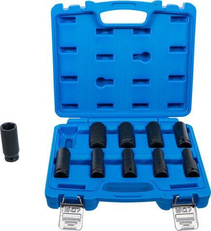 Kracht dopsleutelset zeskant, diep 12,5 mm (1/2) 10 - 24 mm, Auto-onderdelen, Banden en Velgen, Verzenden