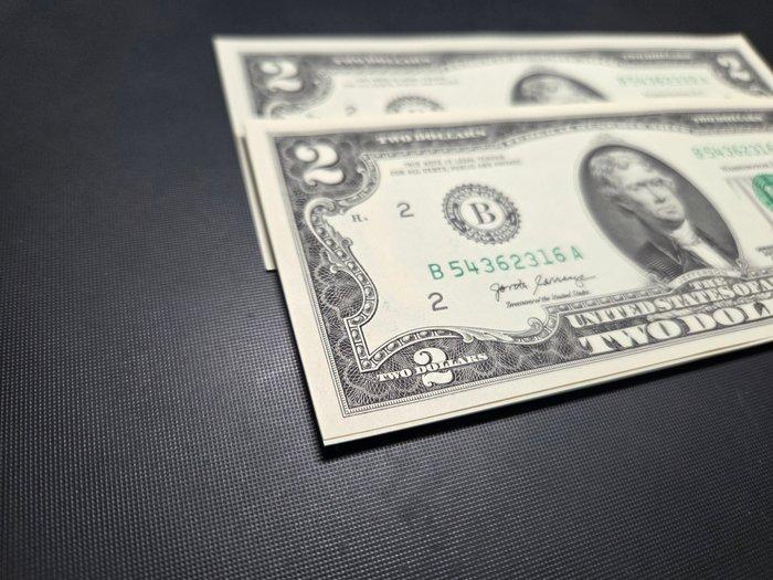 Verenigde Staten van Amerika. - 15 x 2 Dollars - 2017 A -, Postzegels en Munten, Bankbiljetten | Europa | Niet-Eurobiljetten