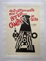 Fortunato Depero - Distrattamente mise il BITTER CAMPARI in, Antiek en Kunst, Kunst | Tekeningen en Fotografie