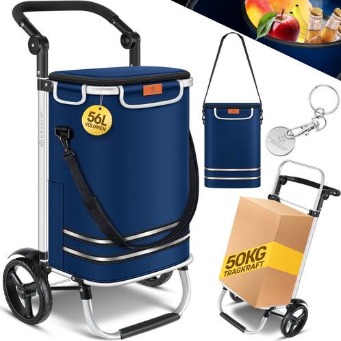 KESSER® Boodschappentrolley met koelvak - Boodschappenwagen, Doe-het-zelf en Bouw, Gereedschap | Overige machines, Verzenden