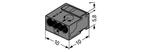 Pince à Souder Wago Micro - 243-204 [100 Pièces], Verzenden, Nieuw