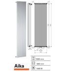 Designradiator Aika 1800 x 500 mm Black Graphite, Ophalen of Verzenden, Bad