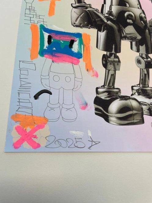 Golden Boy (2000) - GOLDEN ROBOT - Original (1/1), Antiek en Kunst, Kunst | Designobjecten