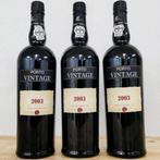 2003 Caves Vale do Rodo - Douro Vintage Port - 3 Flessen, Collections