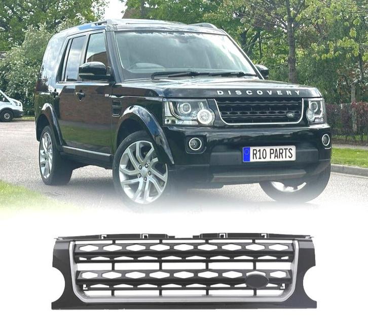 GRILLE LAND ROVER DISCOVERY III 05-09 LOOK DISCOVERY 4 NOIR, Auto-onderdelen, Carrosserie, Verzenden