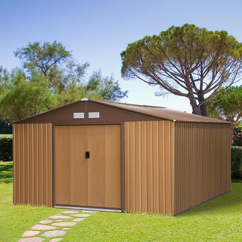 Tuinhuis - Stijlvol design - Ruime opslag - Bruin, Tuin en Terras, Tuinhuizen, Nieuw, Ophalen of Verzenden