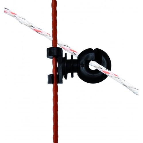 Gallagher klik-aan isolator voor veerstalen paal (10), Tuin en Terras, Palen, Balken en Planken, Nieuw