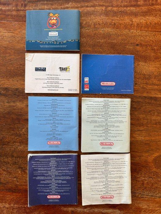 Nintendo - Gameboy Advance - 6x instruction manuals (only) -, Games en Spelcomputers, Spelcomputers | Overige Accessoires