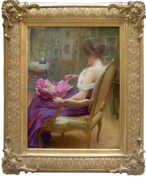 Henri Paul Royer ( 1869-1938) - New Hut, Antiek en Kunst, Kunst | Schilderijen | Klassiek