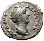 Romeinse Rijk. Faustina I († 140/1 n.Chr.). Denarius