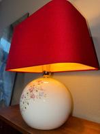 Lampe de table - Céramique, tissu - maison de ferme peinte à, Maison & Meubles
