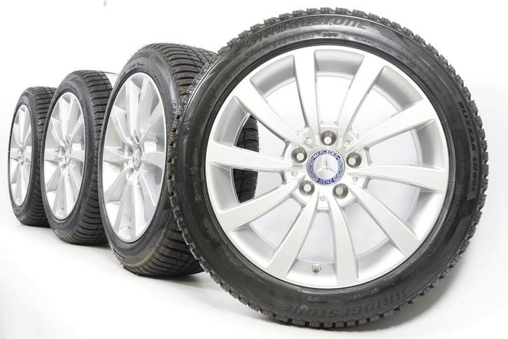 Mercedes Klasse CLS W218 17 inch velgen + Winterbanden Bridg, Auto-onderdelen, Banden en Velgen, Ophalen of Verzenden