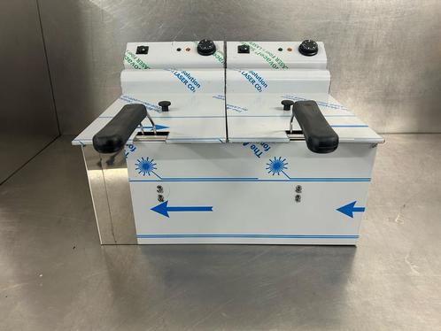 Dubbele tafelmodel friteuse 2 x 8 Liter - €325 exclusief btw, Zakelijke goederen, Horeca | Keukenapparatuur, Nieuw zonder verpakking
