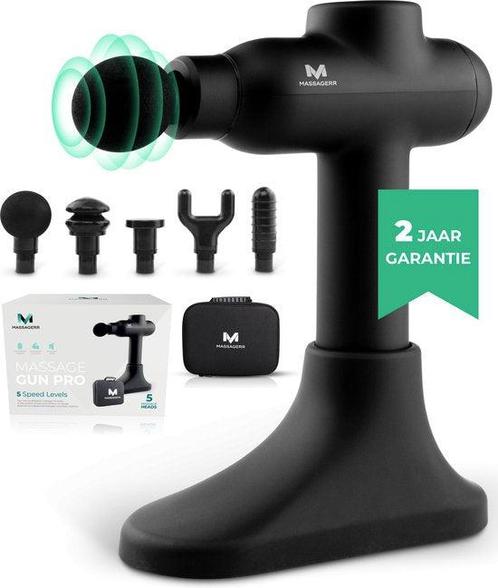 Tweedekans | Massagerr® Massage Gun PRO - Massage Apparaat, Sport en Fitness, Massageproducten, Ophalen of Verzenden