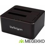 StarTech.com SDOCK2U33V USB 3.0 (3.1 Gen 1) Type-B Zwart, Verzenden