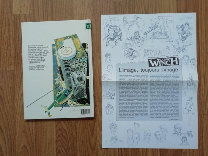 Largo Winch T1 - LHéritier + poster - C - 1 Album - Eerste, Boeken, Stripverhalen