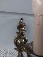 Lampe murale - Bronze, Cuivre - or avec ange en putti