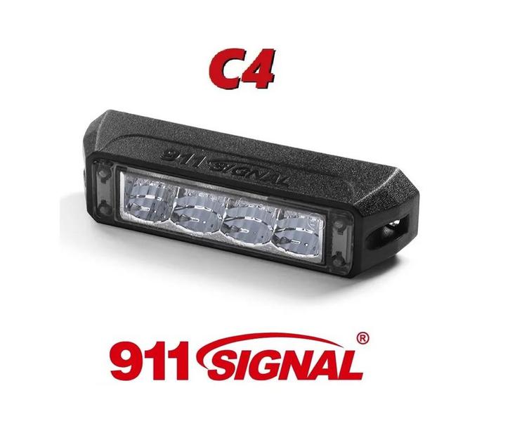 911Signal C4 Wasp Led Flitser Hoog Intensiteit Leds ECER65 I, Autos : Divers, Tuning & Styling, Enlèvement ou Envoi